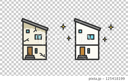 Home renovation illustrations 125418199