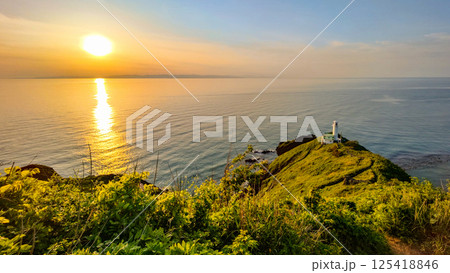 角田岬の夕暮れ 角田岬の夕暮れ 125418846