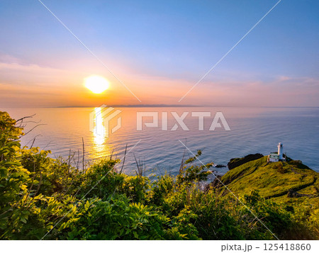 角田岬の夕暮れ 125418860