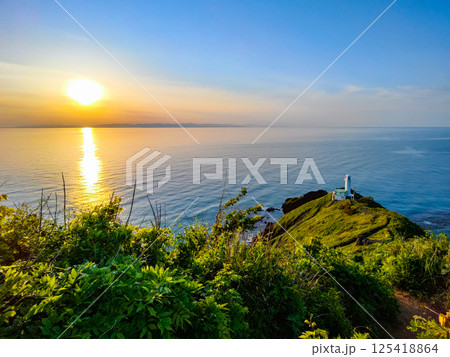 角田岬の夕暮れ 角田岬の夕暮れ 125418864