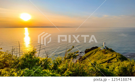 角田岬の夕暮れ 角田岬の夕暮れ 125418874