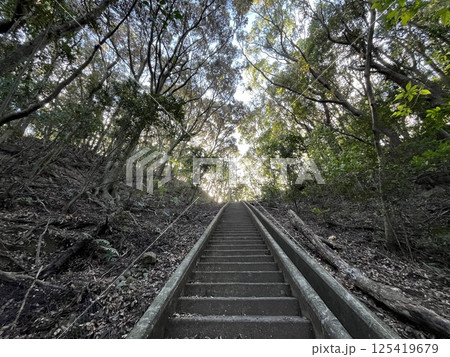 不気味な階段 不気味な階段 125419679