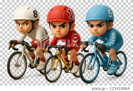 凱林賽選手 - 3輛自行車 125419864