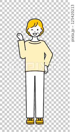 全身pose_簡單的高級女人05 全身pose_簡單的高級女人05 125420213