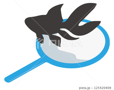 金魚すくいのイラスト 125420409