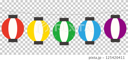 燈籠的插圖 125420411