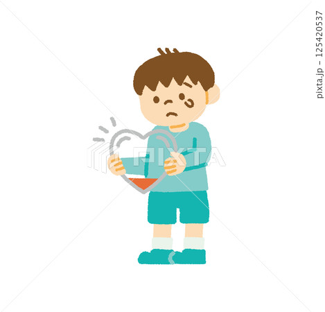 心が満たされず悲しむ子供イラスト 気持ち 感情 手書き 心が満たされず悲しむ子供イラスト 気持ち 感情 手書き 125420537