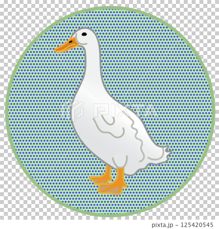 Illustration of a duck Illustration of a duck 125420545