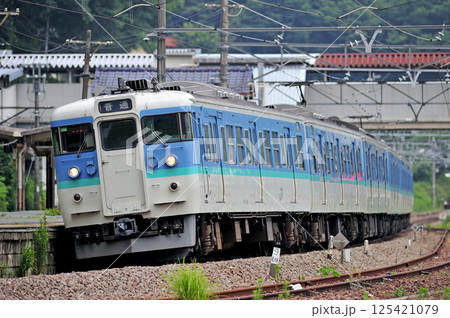 中央本線 上野原 JR東日本 115系 C14編成(長野) 中央本線 上野原 JR東日本 115系 C14編成(長野) 125421079