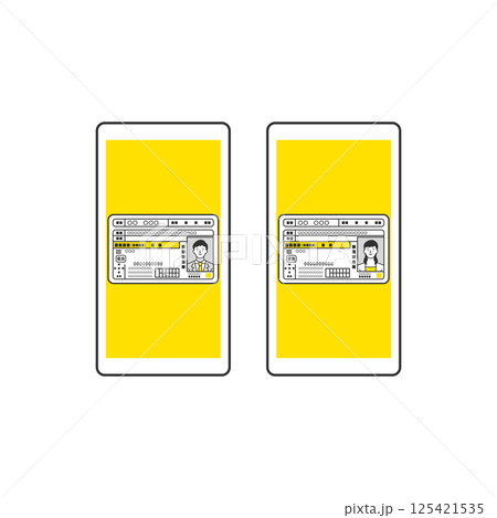 スマホ用電子証明書搭載　運転免許証 125421535