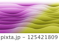 背景波状素材 波模様_柄_グラデーション 125421809