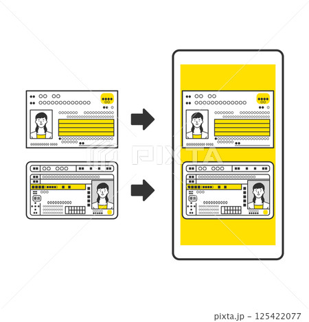 マイナンバーカード 運転免許証 スマートフォン電子証明書搭載 マイナンバーカード 運転免許証 スマートフォン電子証明書搭載 125422077