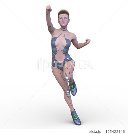 女性サイボーグ 女性サイボーグ 125422146