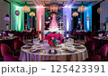 tables set for meal 125423391