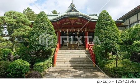 江東区大島に鎮座する東大島神社 125423968