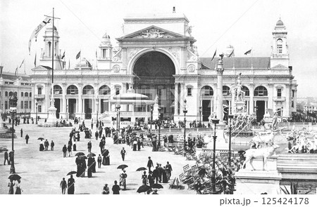 1893年 シカゴ万博 会場風景 1893年 シカゴ万博 会場風景 125424178