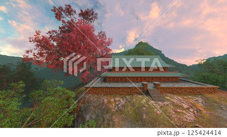 中国式建築物 中国式建築物 125424414