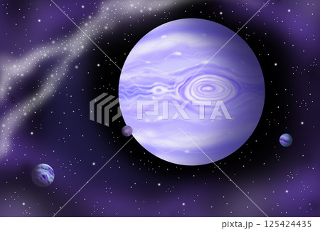 宇宙・宇宙空間 - 惑星・衛星・天体・星々 宇宙・宇宙空間 - 惑星・衛星・天体・星々 125424435