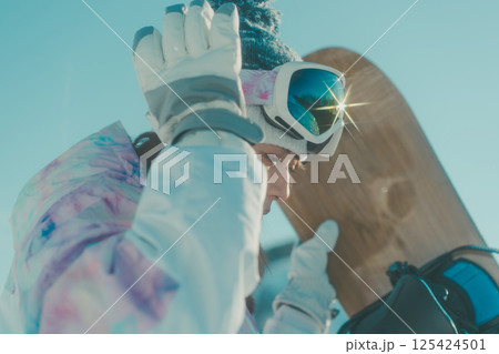 snowboarding 125424501