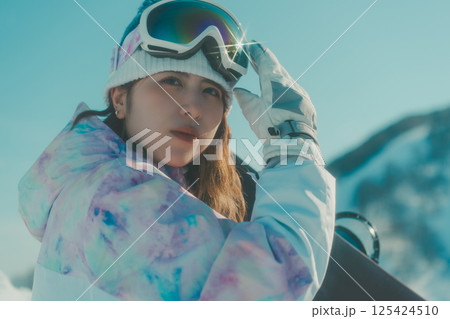 snowboarding 125424510