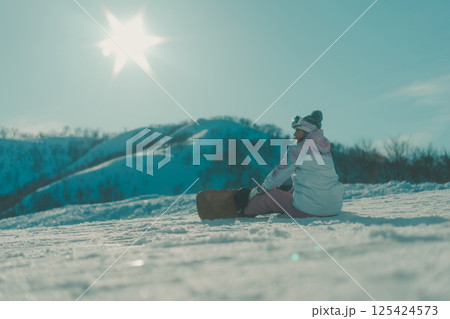 snowboarding snowboarding 125424573
