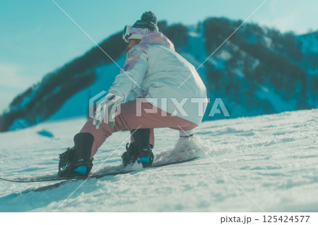 snowboarding snowboarding 125424577