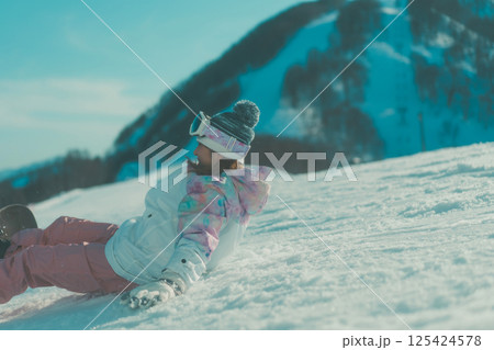 snowboarding snowboarding 125424578