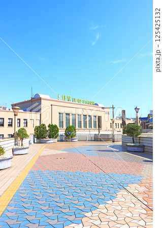 東京都台東区、JR上野駅の風景 東京都台東区、JR上野駅の風景 125425132