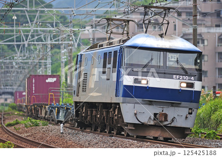 東海道本線 真鶴 JR貨物 EF210-4(岡山) 東海道本線 真鶴 JR貨物 EF210-4(岡山) 125425188