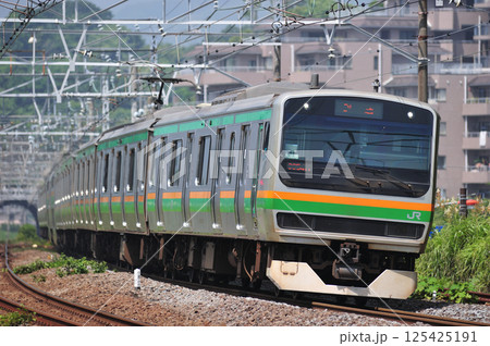 東海道本線　真鶴　JR東日本　E231系1000番台　K-34編成（国府津） 125425191