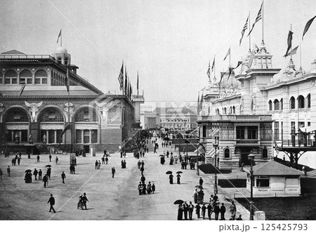 1893年　シカゴ万博　会場風景 125425793