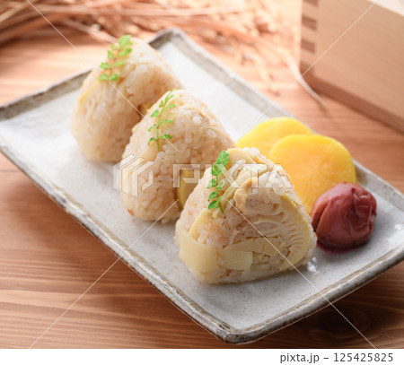 竹の子おにぎり 125425825