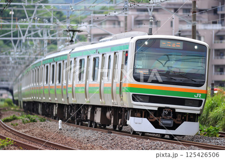 東海道本線　真鶴　JR東日本　E231系1000番台　K-17編成（国府津） 125426506