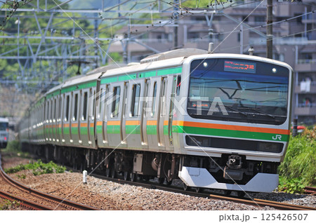 東海道本線 真鶴 JR東日本 E231系1000番台 S-15編成(国府津) 東海道本線 真鶴 JR東日本 E231系1000番台 S-15編成(国府津) 125426507