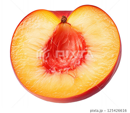 Half of Nectarine 125426616