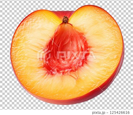 Half of Nectarine 125426616
