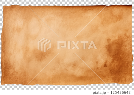 Old Brown Paper Sheet 125426642