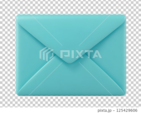 Blue Envelope Illustration 125429606