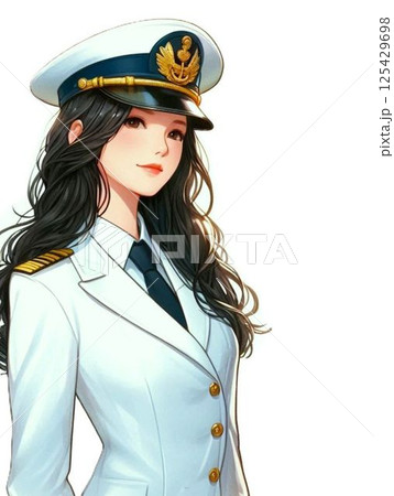 白色の制服 白色の制服 125429698