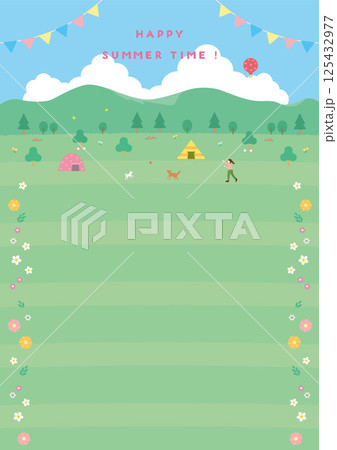 夏の素材2025(ピクニック)ベク 夏の素材2025(ピクニック)ベク 125432977