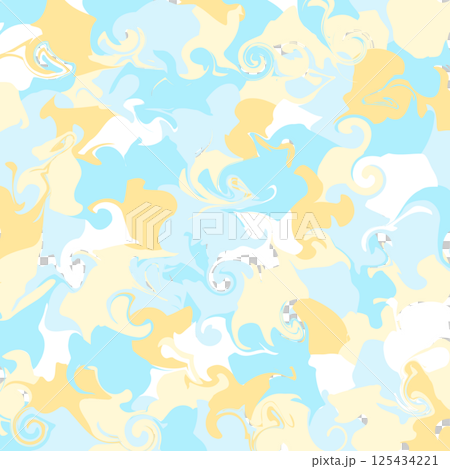 Marble pattern background material camouflage pattern decoration texture yellow light blue Marble pattern background material camouflage pattern decoration texture yellow light blue 125434221