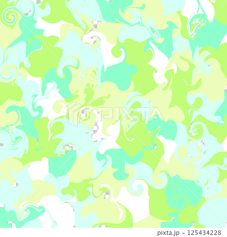 マーブル模様 背景素材 迷彩柄 装飾 テクスチャ ネイチャー 125434228