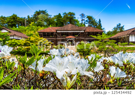 【廃校】旧吹屋小学校 晴れた初夏の風景5 岡山県高梁市 【廃校】旧吹屋小学校 晴れた初夏の風景5 岡山県高梁市 125434492