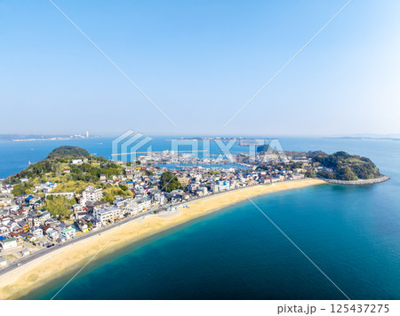 篠島(愛知県)※右前方:佐久島、中央:日間賀島、左前方:羽豆岬 篠島(愛知県)※右前方:佐久島、中央:日間賀島、左前方:羽豆岬 125437275