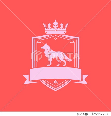 royal royal king lion. royal logo design for logo design. luxury king 's emblem, creative concept. 125437795