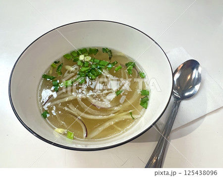 Vietnamese traditional broth with herbs and spices Vietnamese traditional broth with herbs and spices 125438096