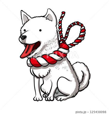 桃太郎の家来のイヌ 125438098