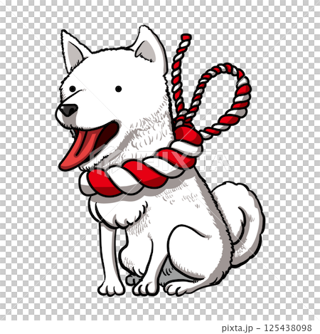 桃太郎の家来のイヌ 125438098