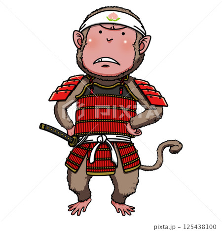 桃太郎の家来のサル鎧バージョン 桃太郎の家来のサル鎧バージョン 125438100