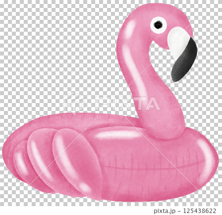 Flamingo floaties for the upcoming summer Flamingo floaties for the upcoming summer 125438622